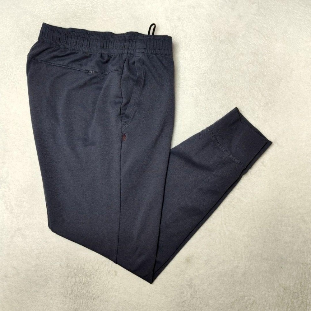 Rhone Jogger Pants Mens L Gray Slim Spar Zip Pocket Activewear Running 1000021